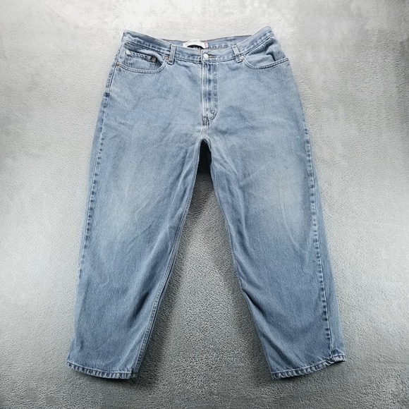 VTG Levis 560 Jeans Mens 40x30 Blue Loose Tapered Medium Wash Y2K Denim a - Picture 1 of 11